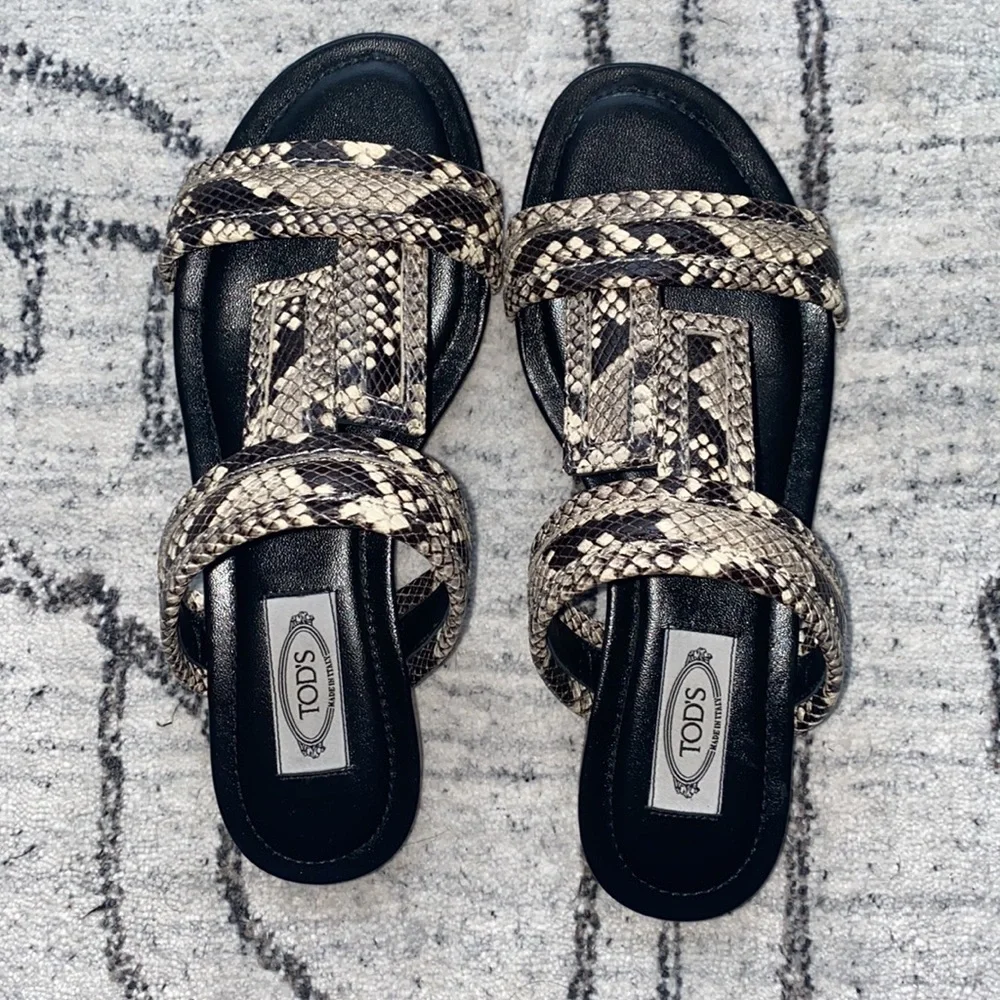 Tods Python sandal - Picture 2 of 2